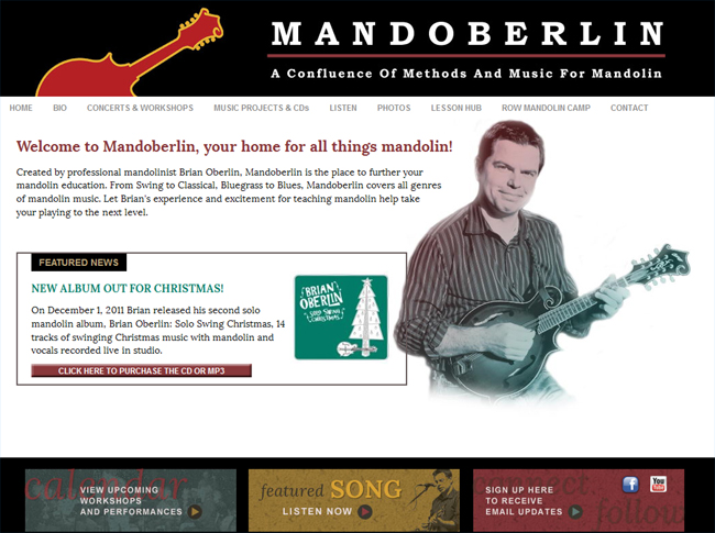 Portland Mandolinist Brian Oberlin of Mandoberlin