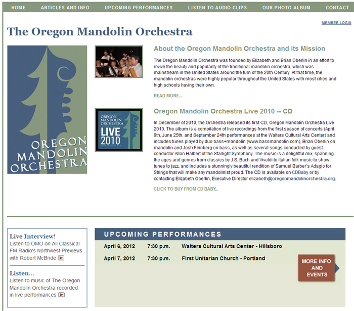 Oregon Mandolin Orchestra