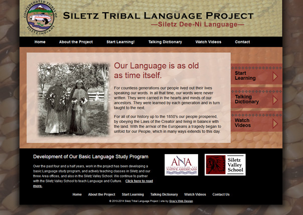 Siletz Tribal Language Project